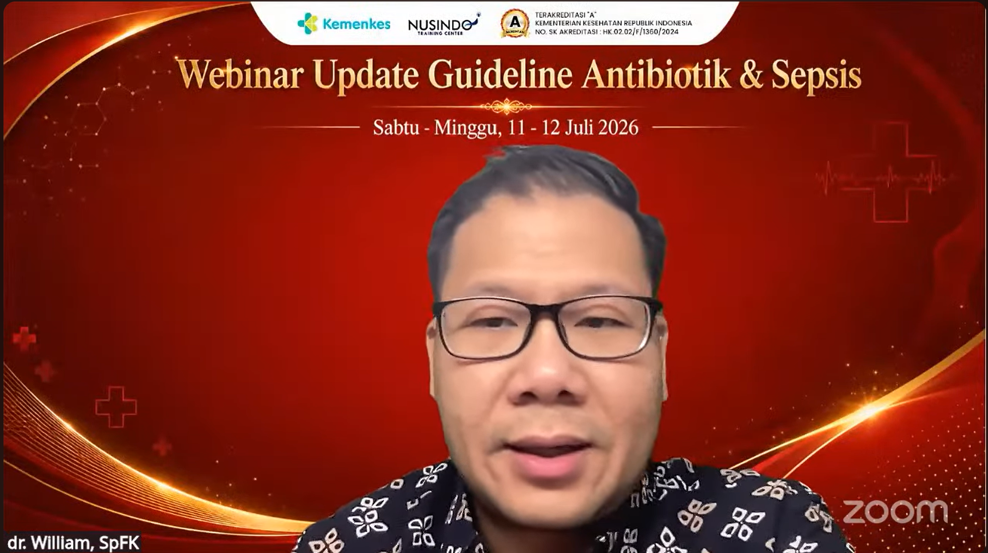Berbagi Strategi Penggunaan Antibiotik dalam Webinar Nasional